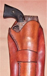 Colt 1st Generation SAA Single Action Army 7.5 Barrel .38 WCF c. 1911 wLetter, Holster - 14 of 15