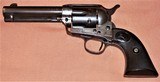 Colt 1st Generation Single Action Army Revolver SAA , 4.75 .38 WCF c. 1907 Texas Shipped