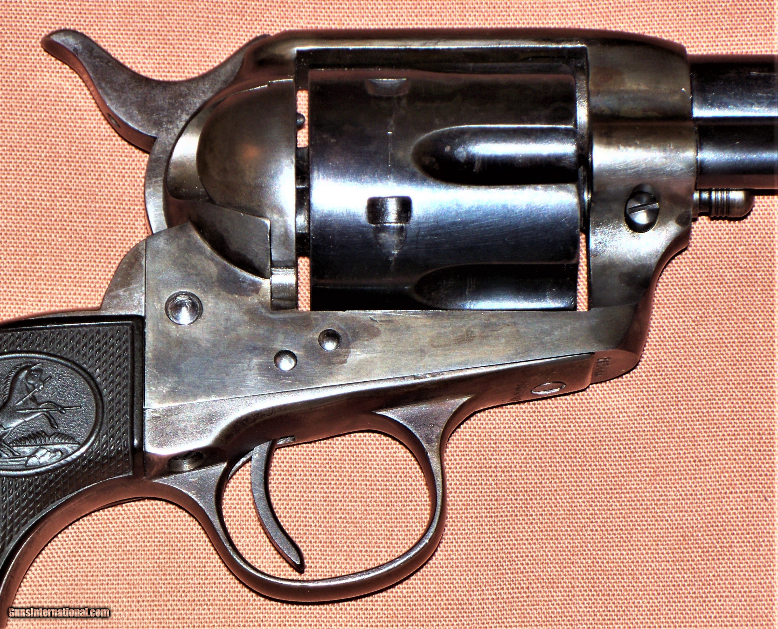 Colt 1st Generation SAA Single Action Army Revolver.41 Long Colt 4.75 ...