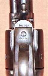 Colt 1st Generation SAA Single Action Army Revolver.41 Long Colt 4.75 Barrel wHolster c. 1907 - 10 of 15