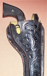 Colt 1st Generation SAA Single Action Army Revolver.41 Long Colt 4.75 Barrel wHolster c. 1907 - 15 of 15