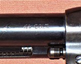 Colt 1st Generation SAA Single Action Army Revolver.41 Long Colt 4.75 Barrel wHolster c. 1907 - 12 of 15