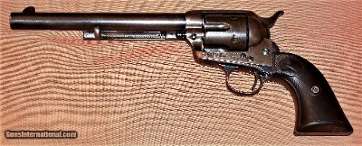 Colt 1st Generation Single Action Army SAA 7.5
.32 WCF c. 1897 w/Holster ANTIQUE