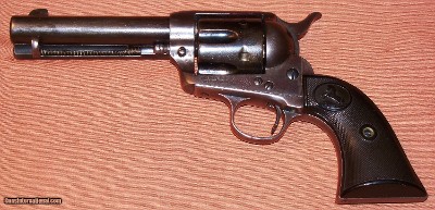 Colt Single Action Army Revolver SAA .38 WCF 4.75" Barrel w/Holster, Letter c. 1904