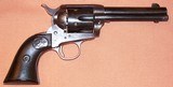 Colt Single Action Army Revolver SAA .38 WCF 4.75" Barrel w/Holster, Letter c. 1904