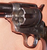 Colt 1st Gen. SAA Colt Frontier Six Shooter 4.75” Barrel Texas Shipped c.1906 w/Holster & Cartridge Belt, Letter - 4 of 15