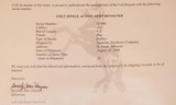 Colt Single Action Army Revolver SAA .45, 4.75” Barrel c. 1896, with Holster and Letter.ANTIQUE - 15 of 15