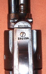 Colt Single Action Army Revolver SAA 1st Gen. 4.75” .32WCF w/Letter, Holster c. 1907 - 12 of 15