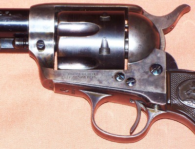 Colt Single Action Army Revolver SAA 1st Gen. 7.5” .32WCF w/Letter, Holster c. 1902 - Image 3 of 15