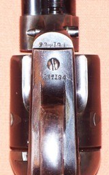 Colt Single Action Army Revolver SAA 1st Gen. 7.5” .32WCF w/Letter, Holster c. 1902 - Image 10 of 15