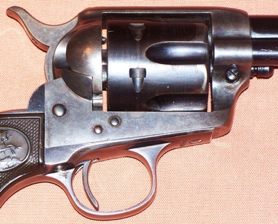 Colt Single Action Army Revolver SAA 1st Gen. 7.5” .32WCF w/Letter, Holster c. 1902 - Image 4 of 15