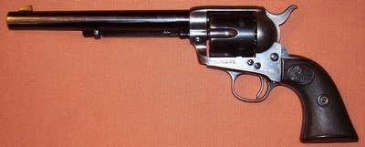 Colt Single Action Army Revolver SAA 1st Gen. 7.5” .32WCF w/Letter, Holster c. 1902 - Image 1 of 15