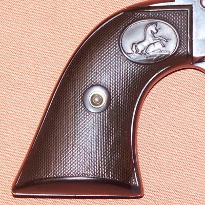 Colt Single Action Army Revolver SAA 1st Gen. 7.5” .32WCF w/Letter, Holster c. 1902 - Image 7 of 15