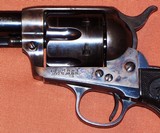 Colt Single Action Army Revolver SAA .41 Long Colt 4.75” Barrel, Holster, Letter c. 1899 - Image 3 of 15