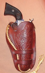 Colt Single Action Army Revolver SAA .41 Long Colt 4.75” Barrel, Holster, Letter c. 1899 - Image 14 of 15