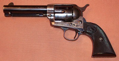 Colt Single Action Army Revolver SAA .41 Long Colt 4.75” Barrel, Holster, Letter c. 1899