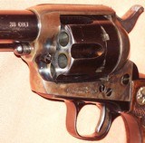 Colt Single Action SAA 1st Gen .38 Colt 5.5” Barrel c. 1927, with Holster and Letter - Image 6 of 15