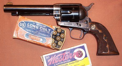 Colt Single Action SAA 1st Gen .38 Colt 5.5” Barrel c. 1927, with Holster and Letter