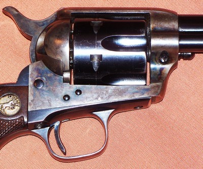 Colt Single Action SAA 1st Gen .38 Colt 5.5” Barrel c. 1927, with Holster and Letter - Image 4 of 15