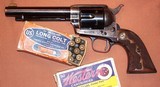 Colt Single Action SAA 1st Gen .38 Colt 5.5” Barrel c. 1927, with Holster and Letter - Image 1 of 15