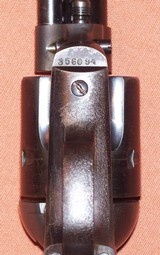 Colt 1st Generation Single Action Army SAA 4.75” .45 LC Blue/Case Circa 1937 w/Holster - Image 10 of 15