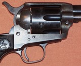 Colt 1st Generation Single Action Army SAA 4.75” .45 LC Blue/Case Circa 1937 w/Holster - Image 4 of 15