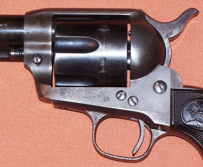 Colt 1st Generation Single Action Army SAA 4.75” .45 LC Blue/Case Circa 1937 w/Holster - Image 3 of 15