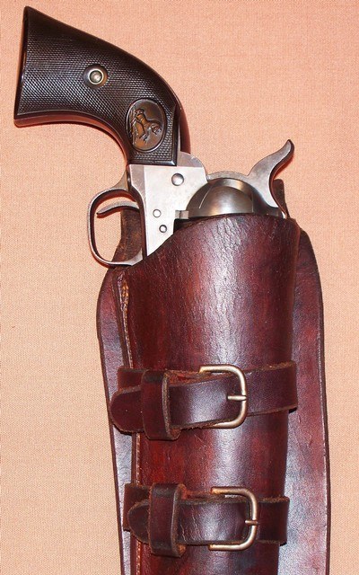 Colt 1st Generation Single Action Army SAA 4.75” .45 LC Blue/Case Circa 1937 w/Holster - Image 14 of 15