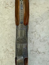Browning Belgium Superposed Grade IV 12 Ga,
Engraved by Funken. Round Knob - 8 of 15