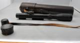 German Hendsoldt rifle scope Duralyt 2 3/4 X 1820 w/rail,leather eyecups - 3 of 6