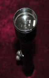 Antique German Unknown Brand sniper rifle scope 4X with military type steel tube - 4 of 5