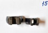 German front(D.34 mm) and rear(D.26 mm) claw mounts Half-rings set - 3 of 3