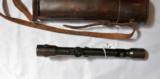 Antique RARE! German Lunar 4/42 Dr.Carl Leiss/Berlin-Steglitz rifle scope/quive - 2 of 12