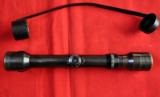 German SORNET(S&B) rifle scope 4X81 w/claw mounts and eye cups - 3 of 8