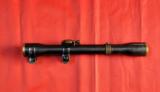 Rare German Sniper Rifle Scope SIRIUS G 4X w/claw mounts - 1 of 6
