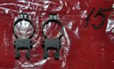German See Thru Mount Rings Quick detach D. 26.5 mm !!! Set for rifle with 10-11 mm grooves or dovetail rail - 1 of 2