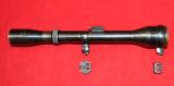 Antique! RARE! German Dr. Walter Gerard/Charlottenburg 7.5X (D) rifle scope with claw mounts & bases. - 2 of 9