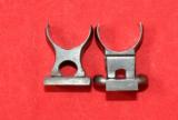German Suhler half rings D.26 mm claw mounts/ bases set to rifles with flat top - 1 of 5