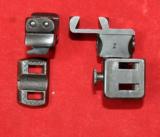 German Mannlicher-Schönauer GK rifle scope double claw mounts & bases set - 2 of 5