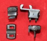 German Mannlicher-Schönauer GK rifle scope double claw mounts & bases set - 4 of 5