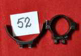 German front half ring(D.47 mm) & rear(D.25 mm) ring claw mount set 1970-80th - 1 of 3