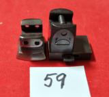 German claw mounts and bases set for rifle scope w/dovetail rail 14 mm - 1 of 5