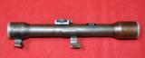 Austrian Rare Sniper rifle scope K. Kahles
/ Vienna H/4 X 60 w/claw mounts & bases! - 1 of 10
