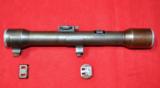 Austrian Rare Sniper rifle scope K. Kahles
/ Vienna H/4 X 60 w/claw mounts & bases! - 3 of 10