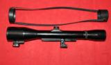 German Schmidt&Bender / Akah rifle scope 6x42/49 with claw mounts and bases!!! - 1 of 6