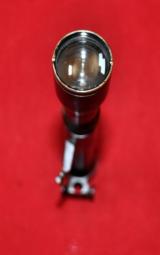 German Antique Sniper rifle scope Sirius 4 X 42 w/ mounts Steyr Mannlicher,etc - 4 of 5