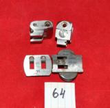 German claw mounts set with rear quick detach for drilling w/14 mm dovetail rail - 5 of 5