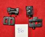 German Claw & Pivot mounts set with bases for scopes with 14 mm dovetail rail - 3 of 3