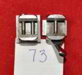 German Pivot mounts set with bases for scopes with 14 mm dovetail rail - 2 of 3