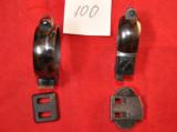 German front(36 mm)& rear(D.26 mm) rings claw mounts/bases set K 98 !!! - 4 of 4